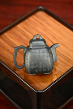 福临八方·全手工 （双证书）高工蒋锡坤作品 中央美院教授李洪亮装饰(师从李可染） 容量280cc/可心墨绿泥