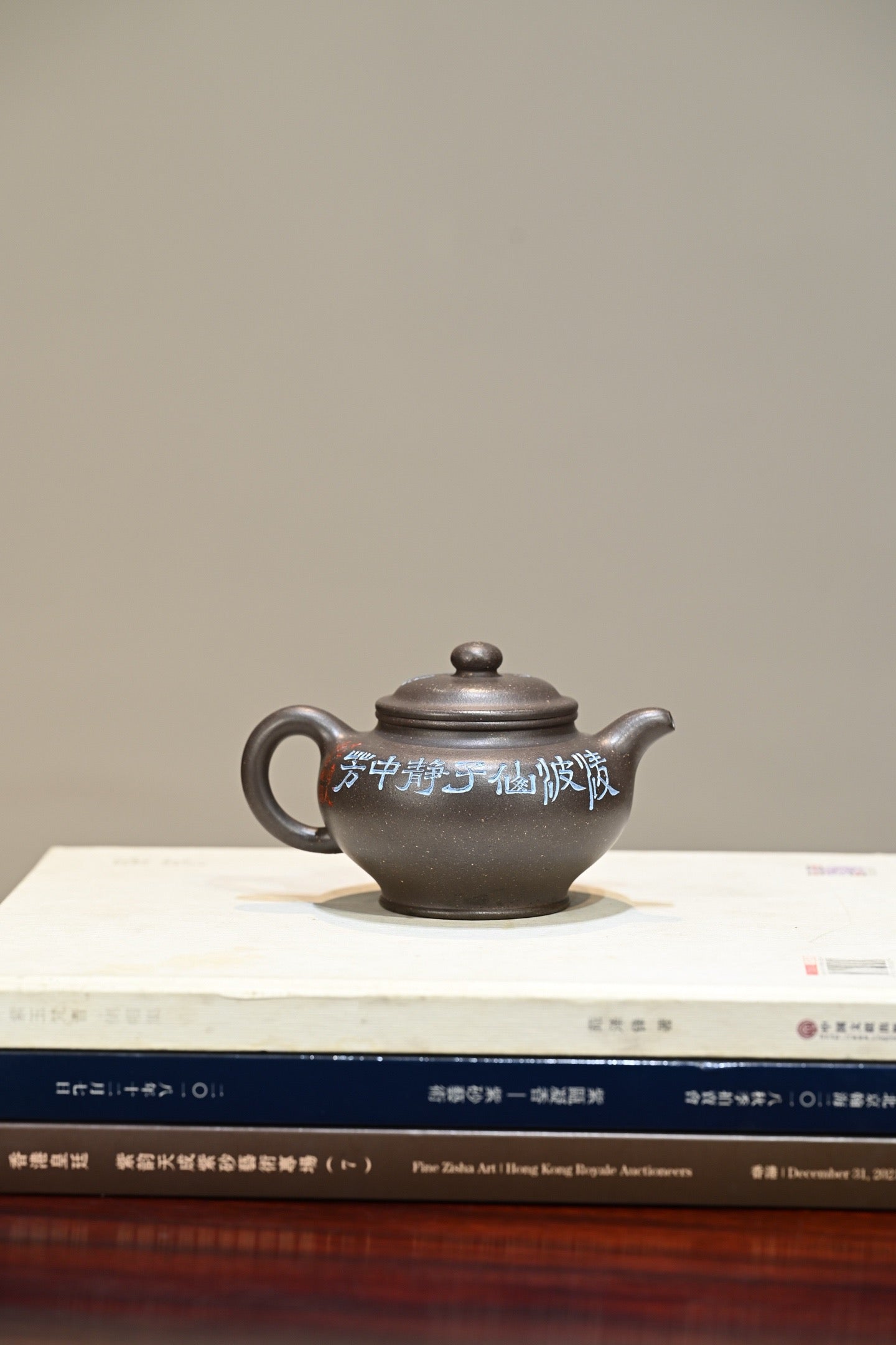 掇只·全手工 （双证书）/高工蒋锡坤作品 /中央美院教授南景黎装饰 /容量260cc/原矿天青泥