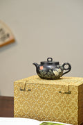 扁鼓·全手工 （双证书）/高工蒋锡坤作品  /中央美院教授李洪亮装饰  /容量260cc/石黄