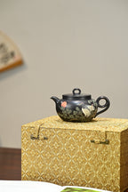 扁鼓·全手工 （双证书）/高工蒋锡坤作品  /中央美院教授李洪亮装饰  /容量260cc/石黄
