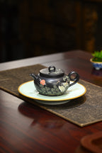 扁鼓·全手工 （双证书）/高工蒋锡坤作品  /中央美院教授李洪亮装饰  /容量260cc/石黄