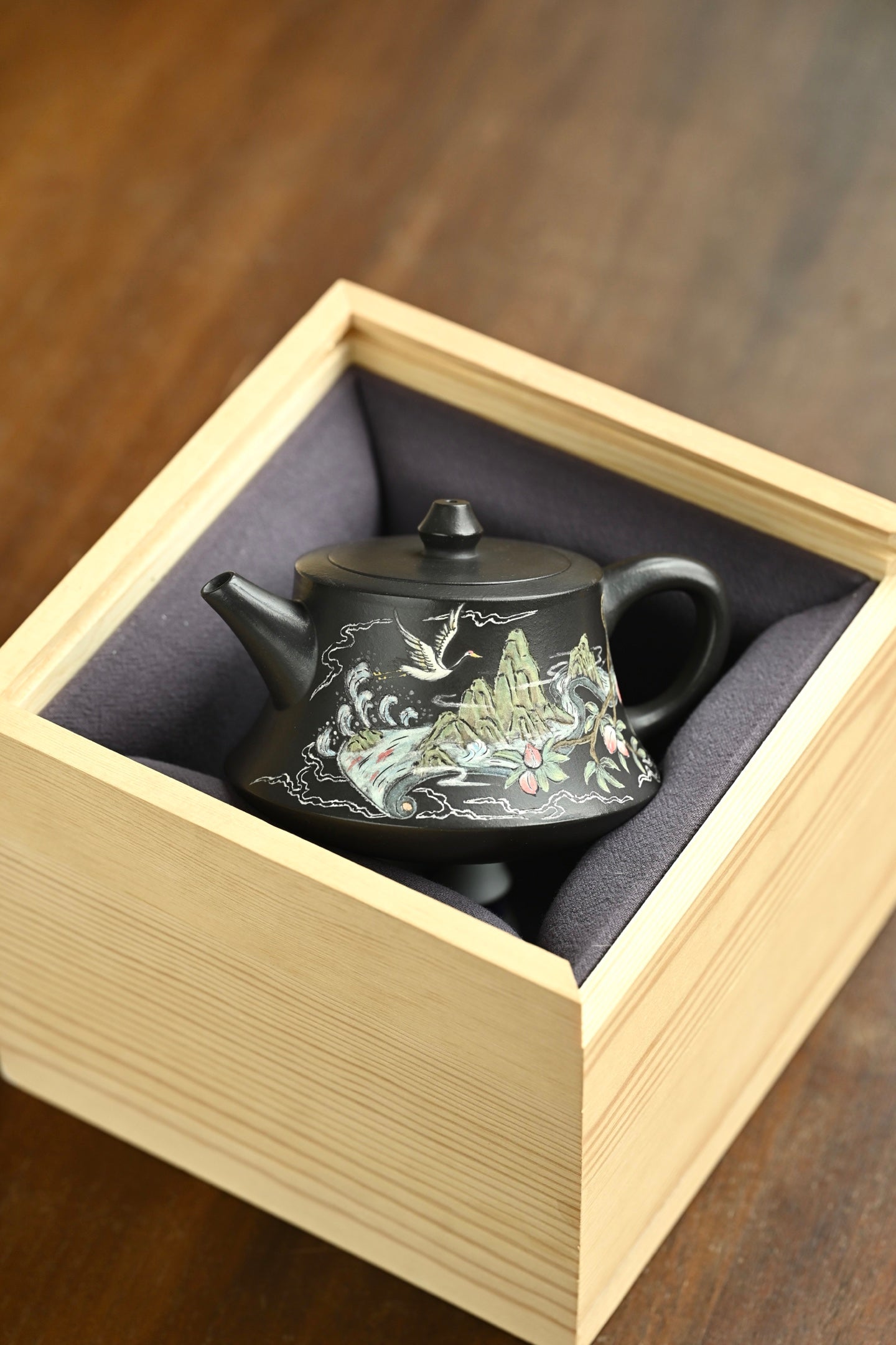 柱础·全手工 （双证书） /高工蒋锡坤作品 /中央美院教授李洪亮装饰 /容量250cc/石黄