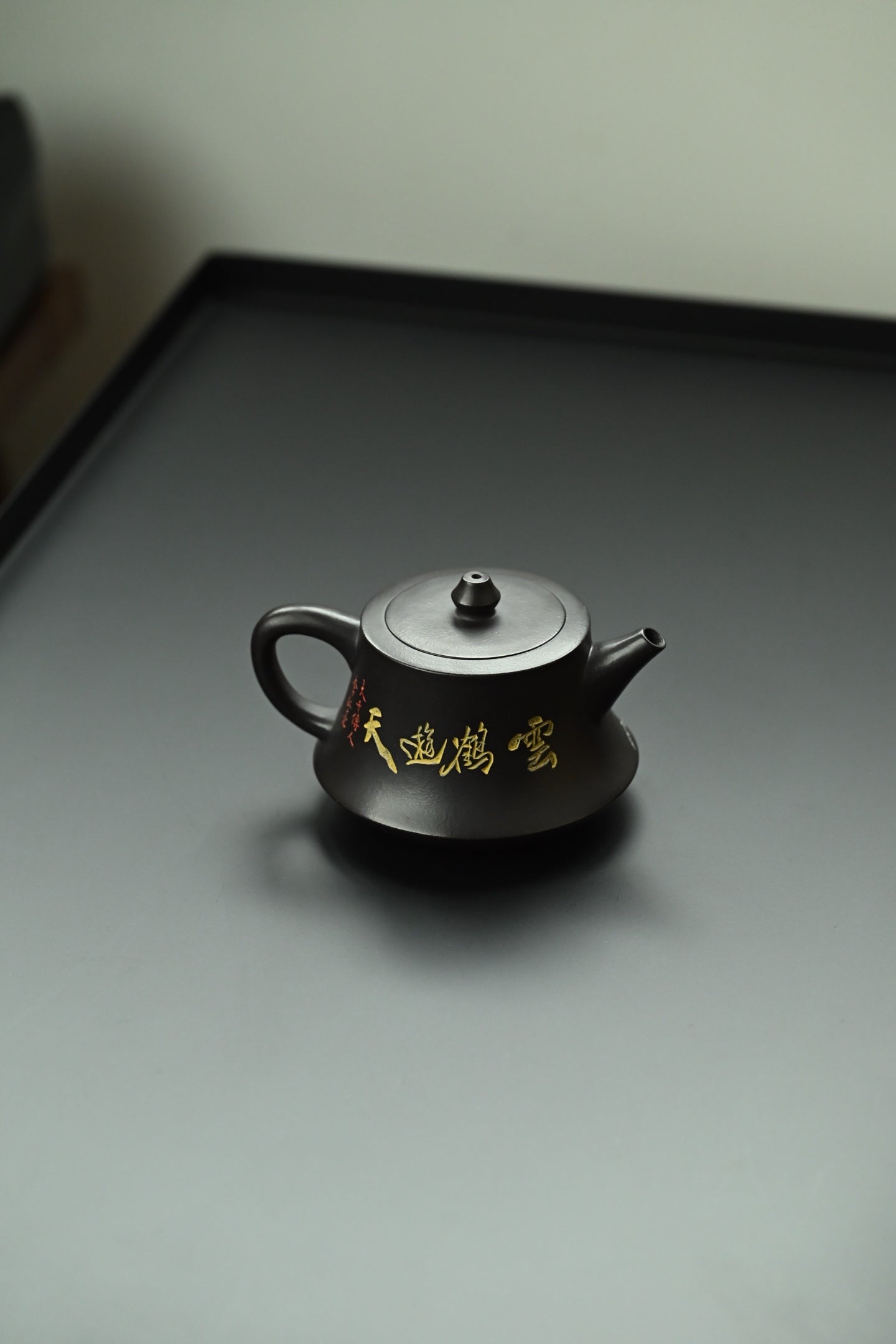 柱础·全手工 （双证书） /高工蒋锡坤作品 /中央美院教授李洪亮装饰 /容量250cc/石黄