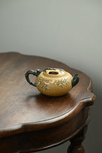 竹趣牛盖·全手工 （双证书）高工蒋锡坤作品中央美院教授李洪亮装饰(师从李可染）容量230cc/原矿段泥