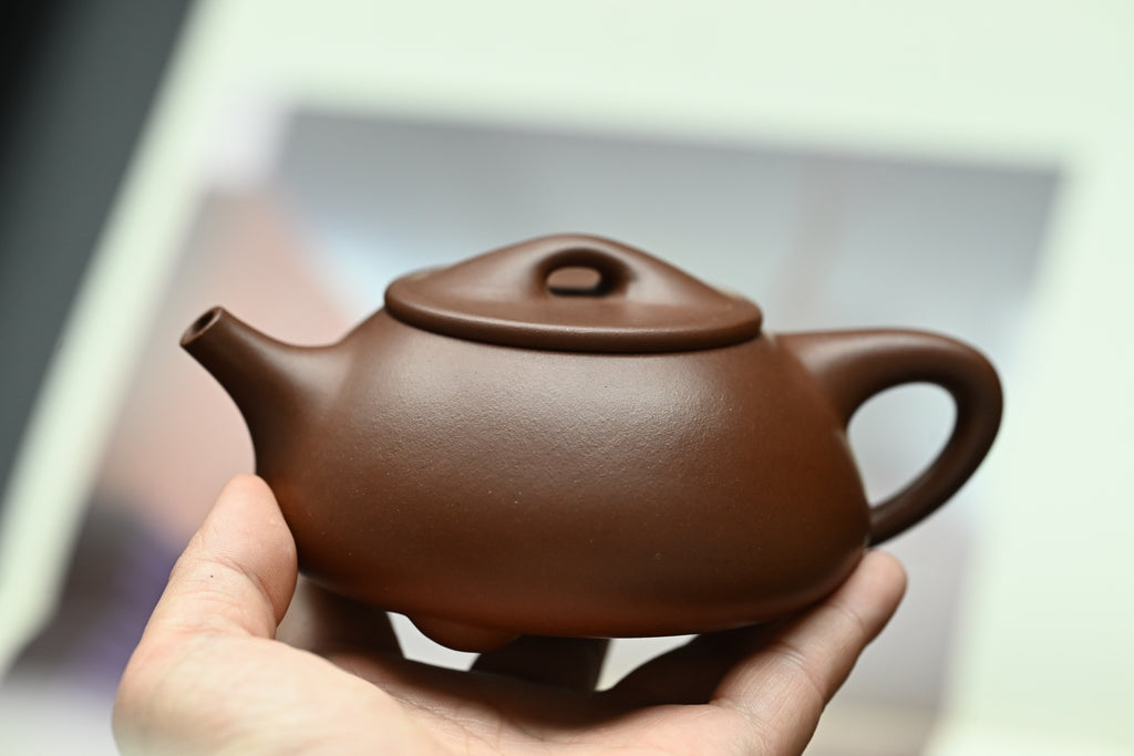 景舟石瓢·全手工 /容量210cc/原矿紫泥