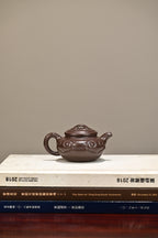 仿古如意·全手工/容量180cc/极品紫泥