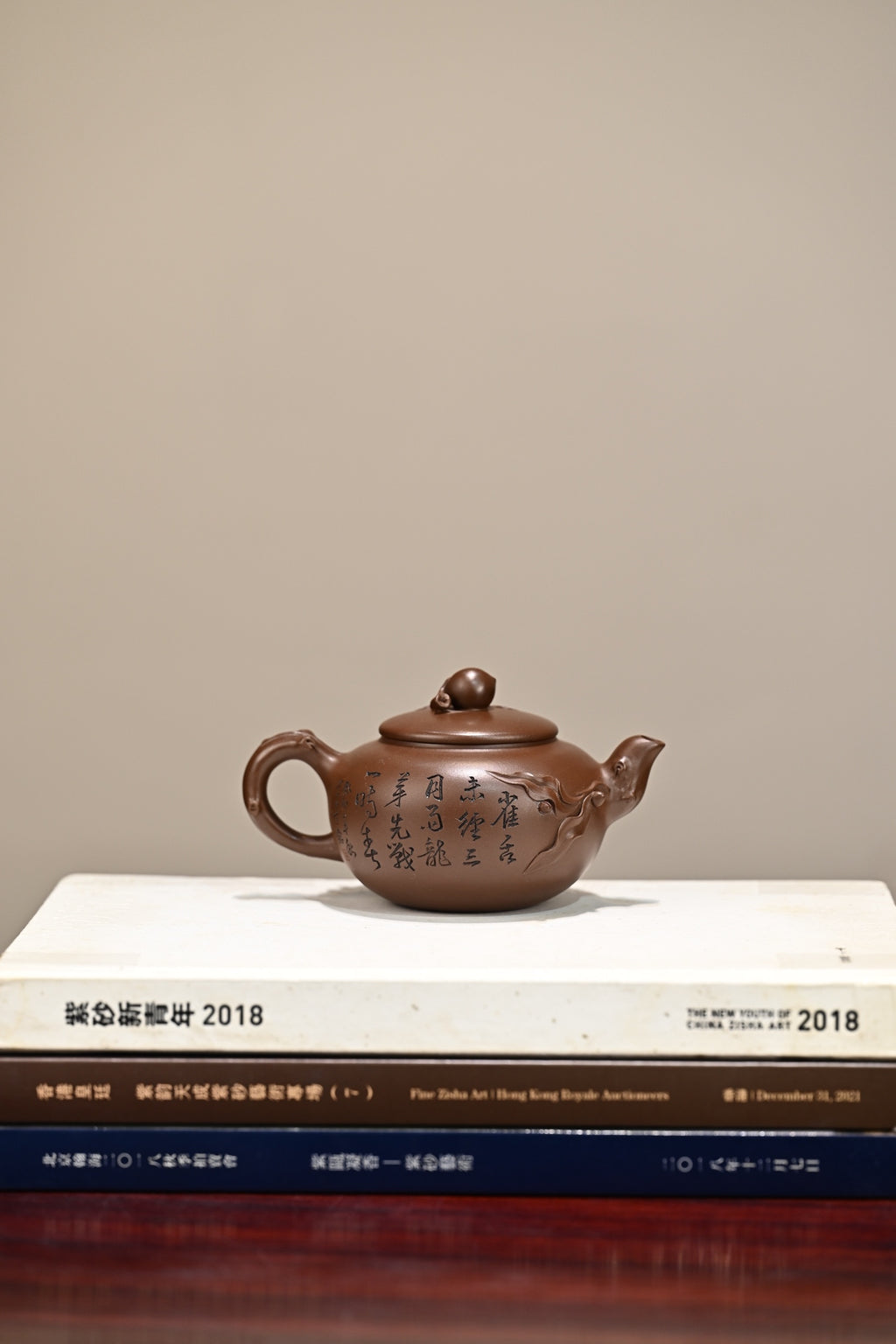 寿桃·全手工正高工许学芳作品 容量260cc/一厂紫泥
