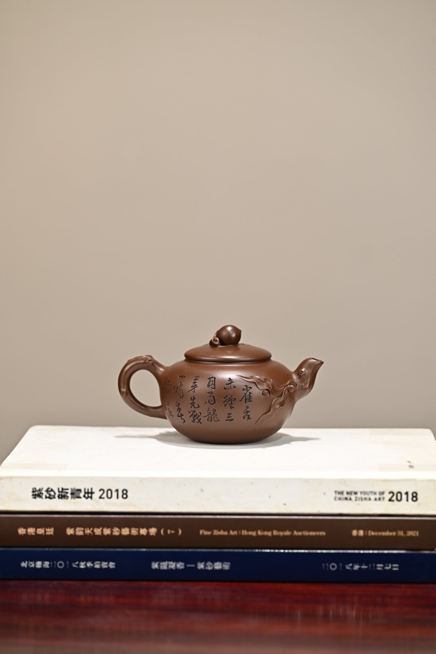 寿桃·全手工正高工许学芳作品 容量260cc/一厂紫泥