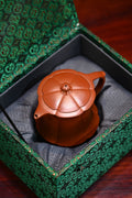 花开盛世·全手工 /顶级筋纹器高手王军作品 /容量220cc/极品大红袍