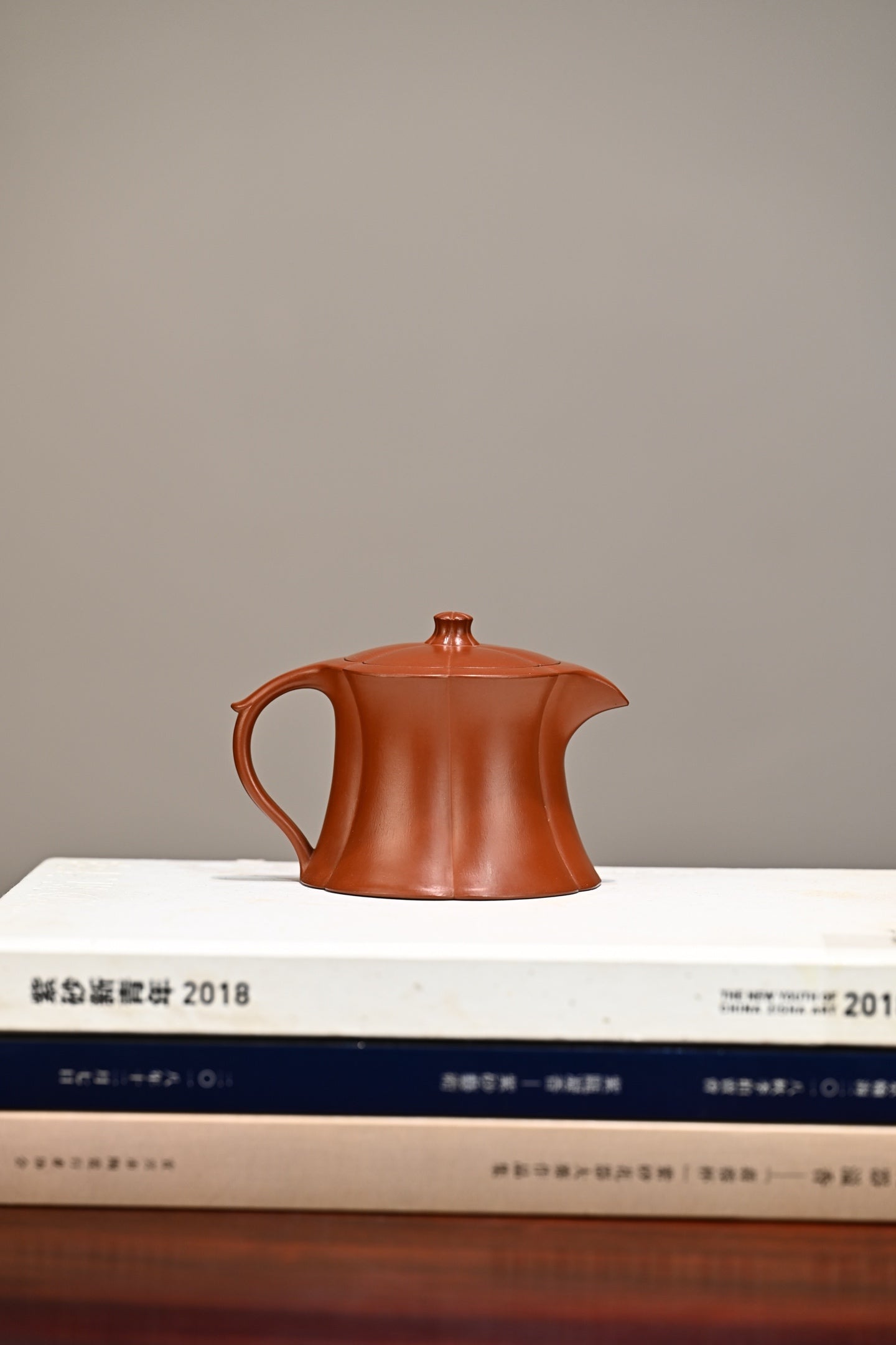 花开盛世·全手工 /顶级筋纹器高手王军作品 /容量220cc/极品大红袍