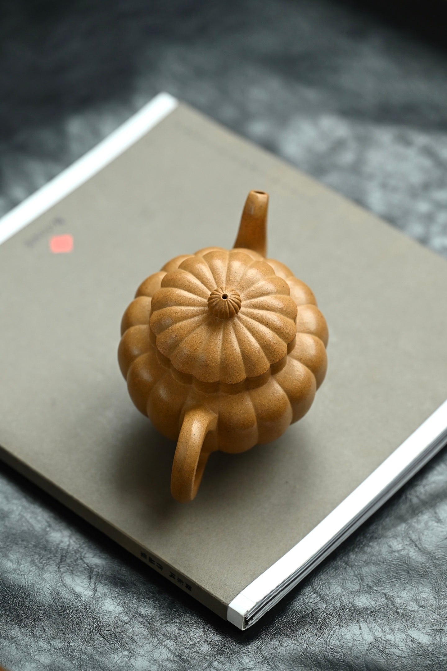 花开盛世·全手工/筋纹器顶尖高手王军作品 /容量350cc/极品黄金段