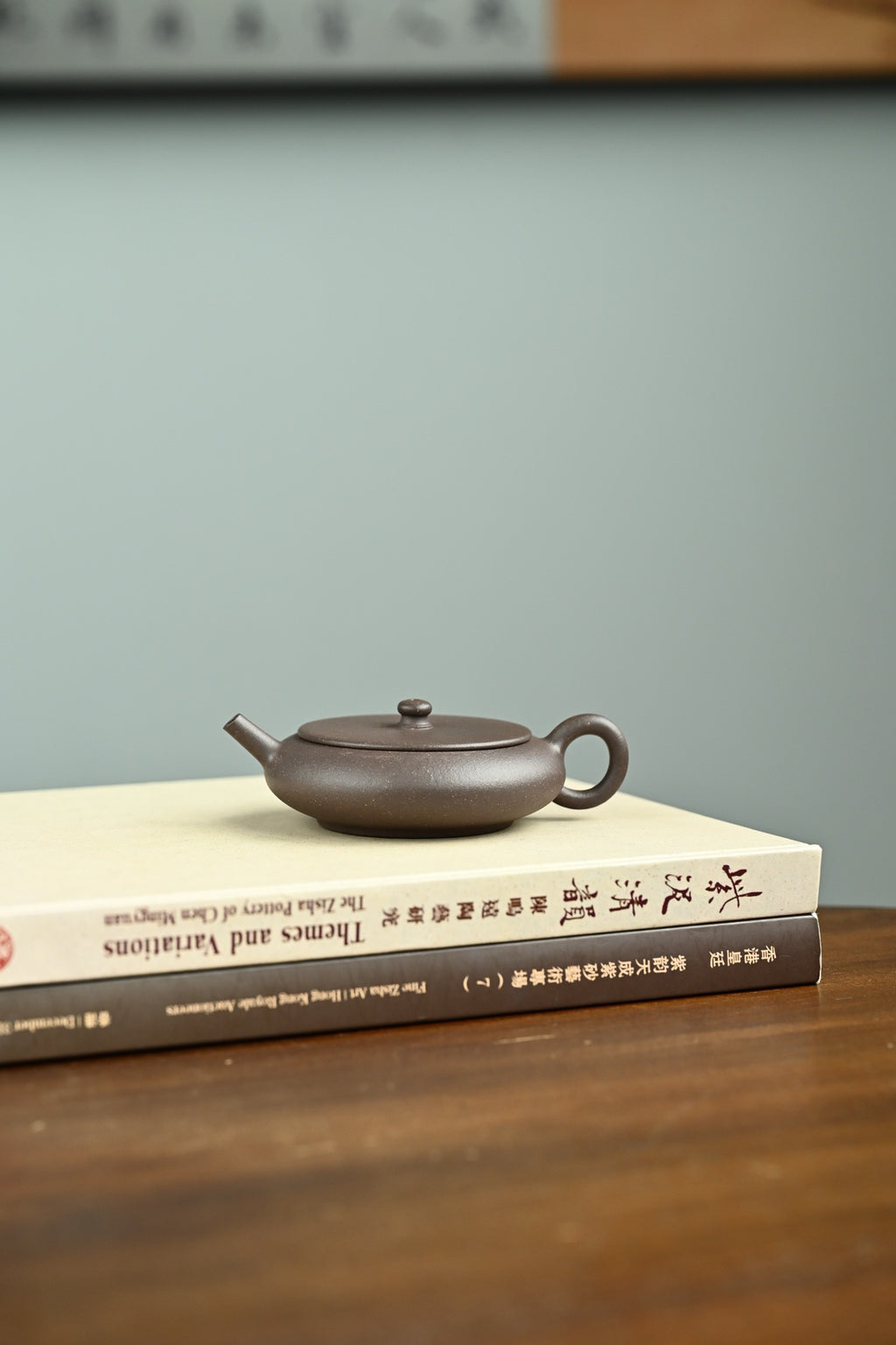 虚元·全手工（单片成型） 董晓勇门下金海晶作品 容量110cc/原矿天青泥