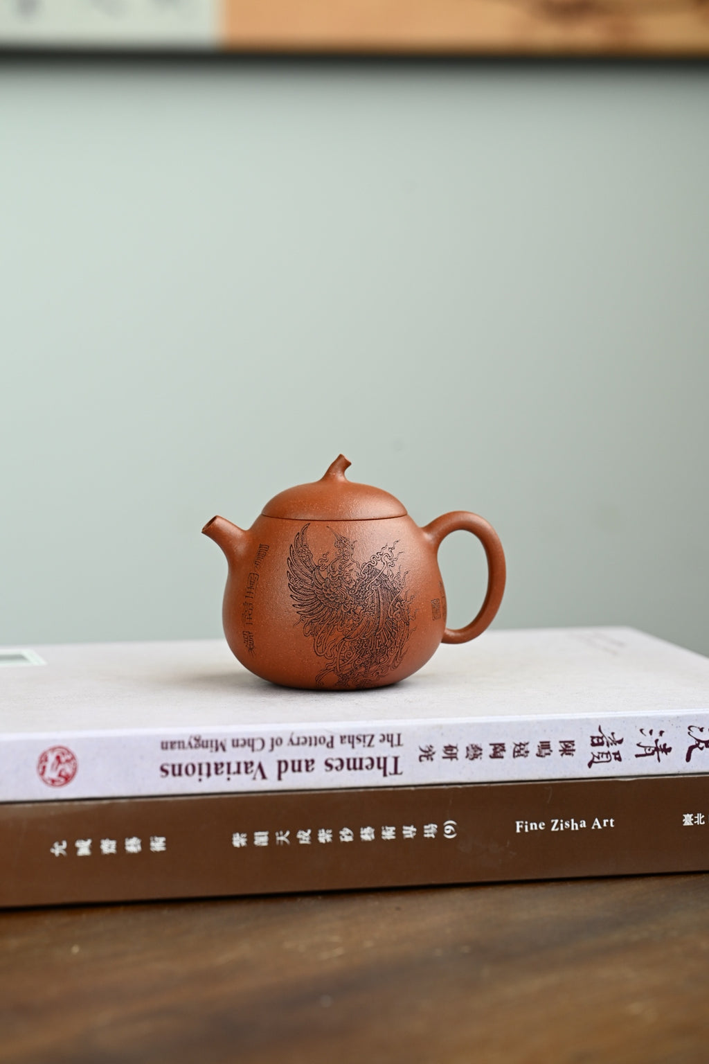 茄瓜·全手工 容量190cc/小煤窑朱泥