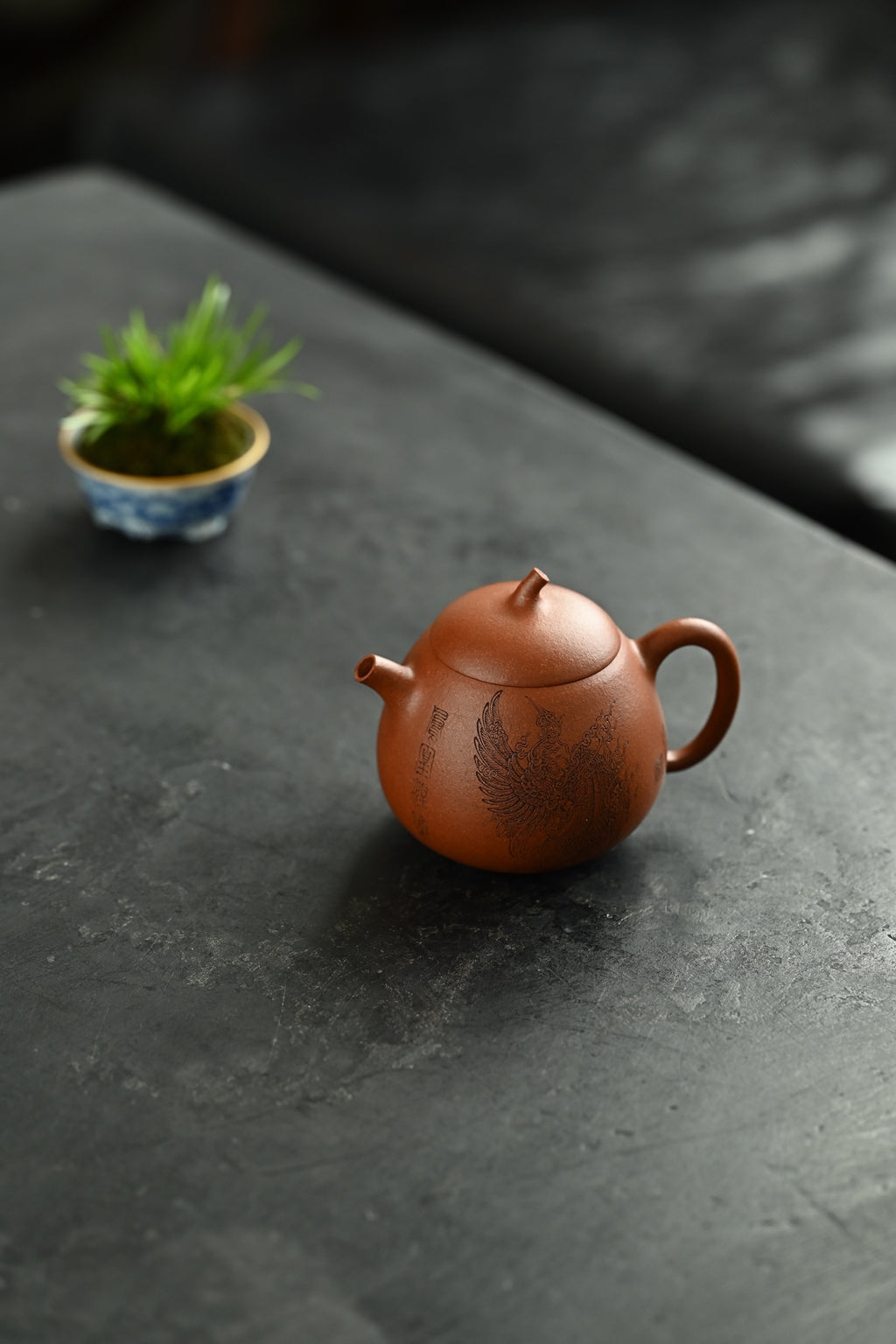 茄瓜·全手工 容量190cc/小煤窑朱泥