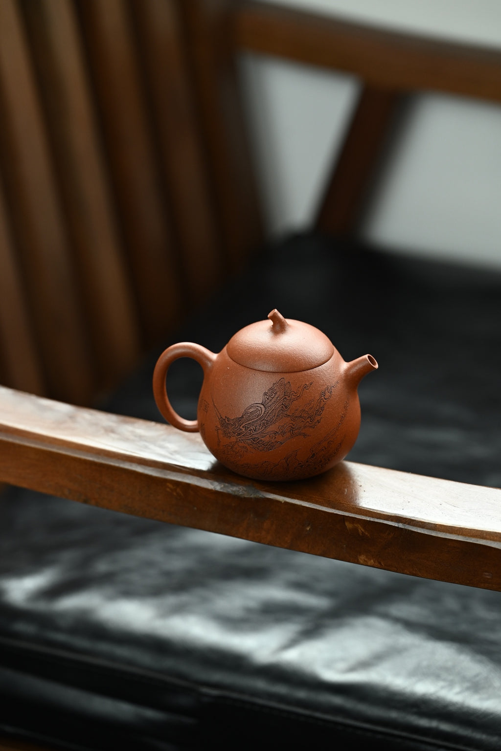 茄瓜·全手工 容量190cc/小煤窑朱泥