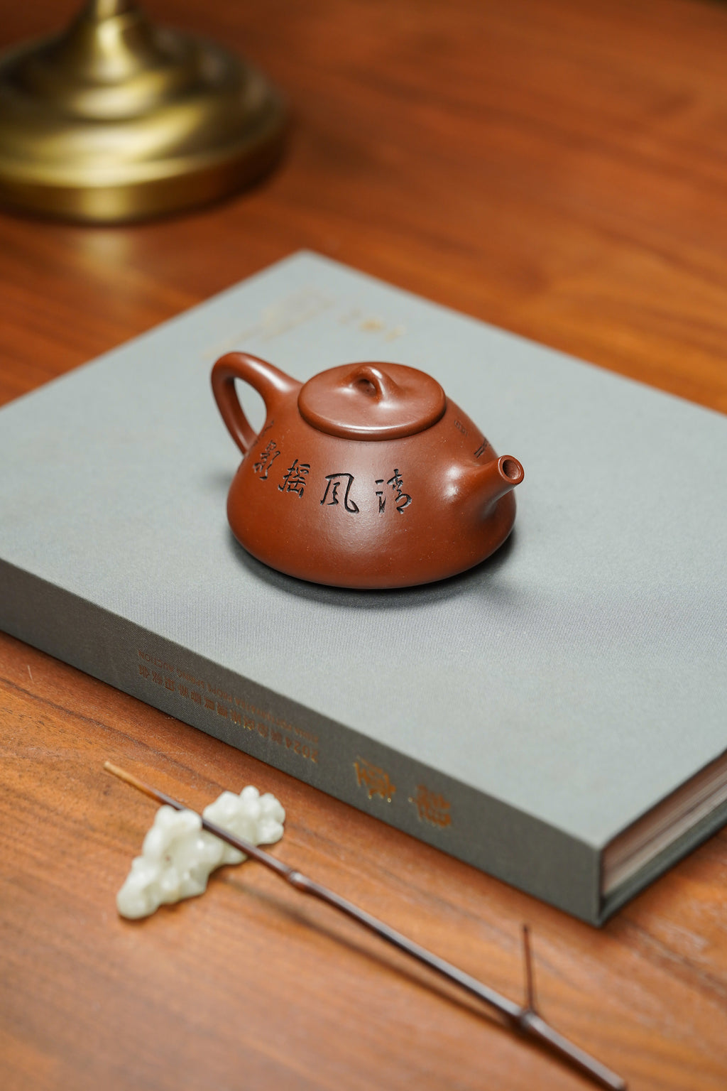 昌鸿紫砂 礼藏至尊｜双国大师李昌鸿臻品《子冶石瓢》收藏送礼皆宜重器 原矿优质清水泥·160cc
