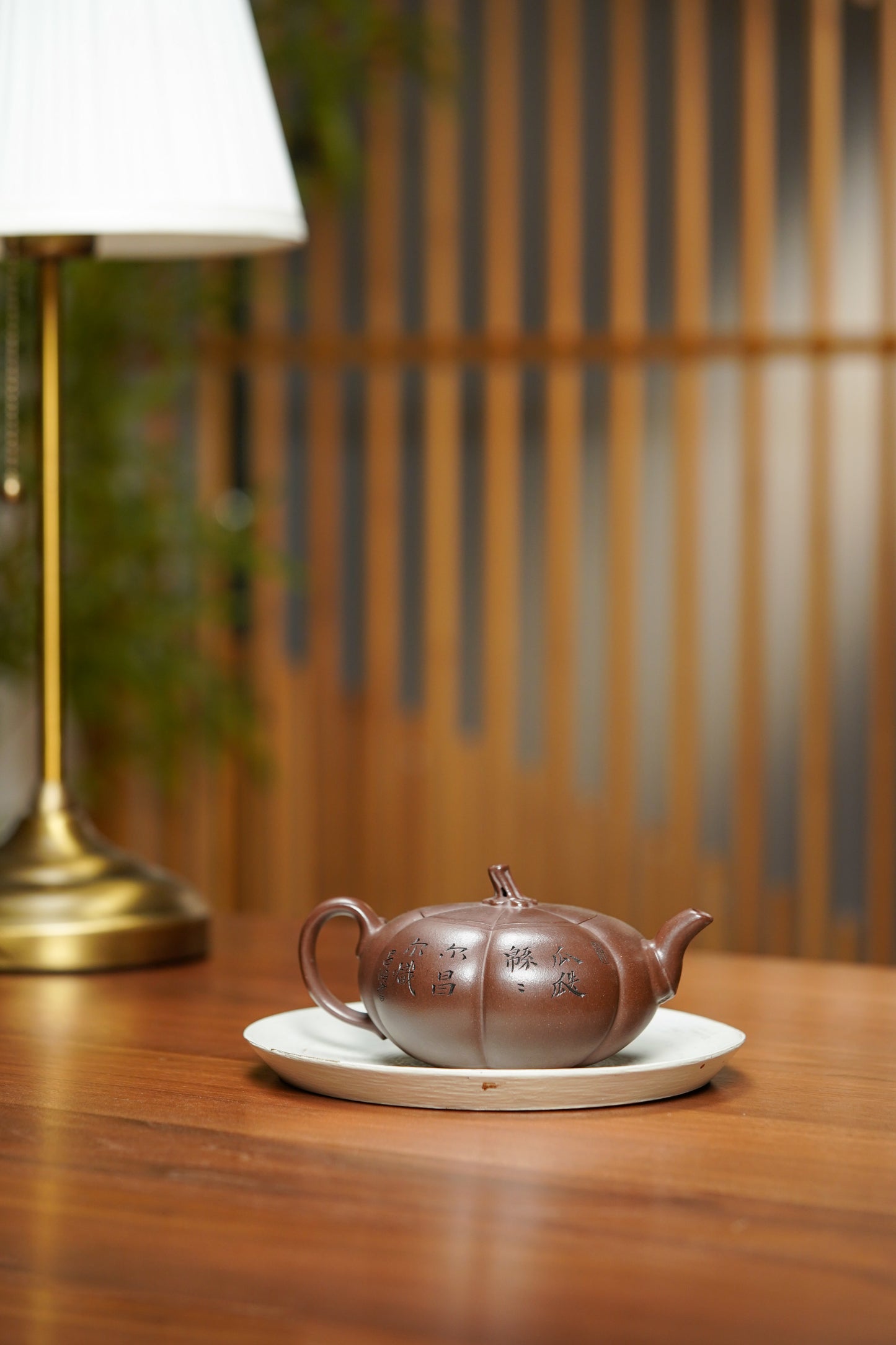 昌鸿紫砂 礼藏至尊｜双国大师李昌鸿臻品《南瓜壶》收藏送礼皆宜重器 原矿优质紫泥·350cc