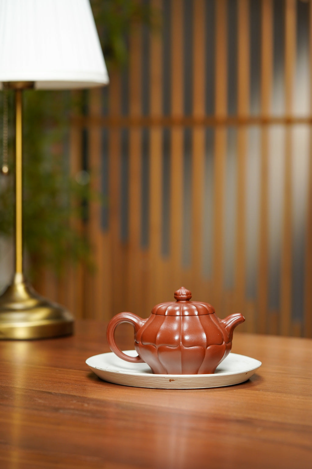 昌鸿紫砂 礼藏至尊｜双国大师李昌鸿臻品《高合菱壶》收藏送礼皆宜重器 原矿优质朱泥·280cc