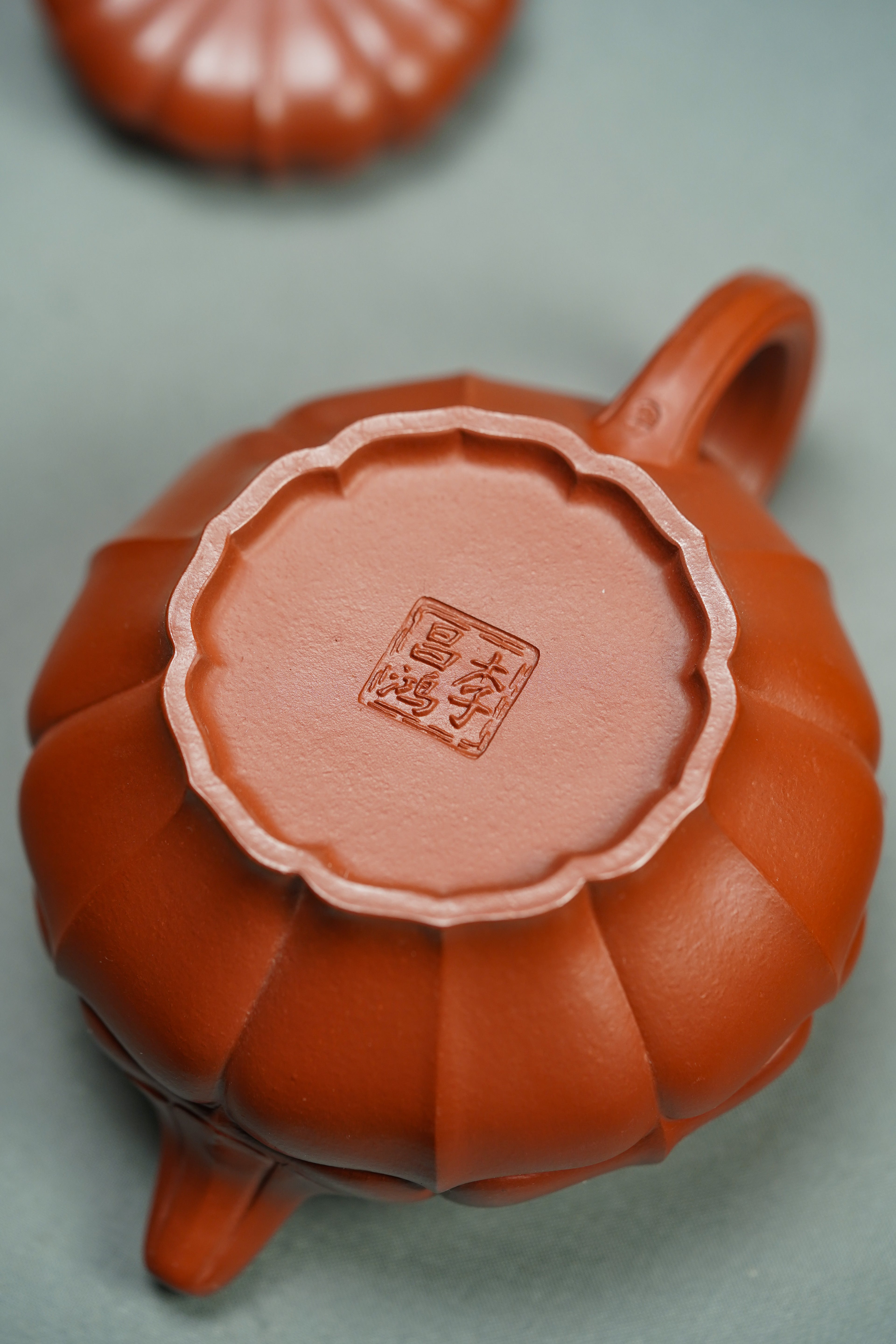 昌鸿紫砂 礼藏至尊｜双国大师李昌鸿臻品《高合菱壶》收藏送礼皆宜重器 原矿优质朱泥·280cc