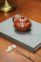 昌鸿紫砂 礼藏至尊｜双国大师李昌鸿臻品《高合菱壶》收藏送礼皆宜重器 原矿优质朱泥·280cc
