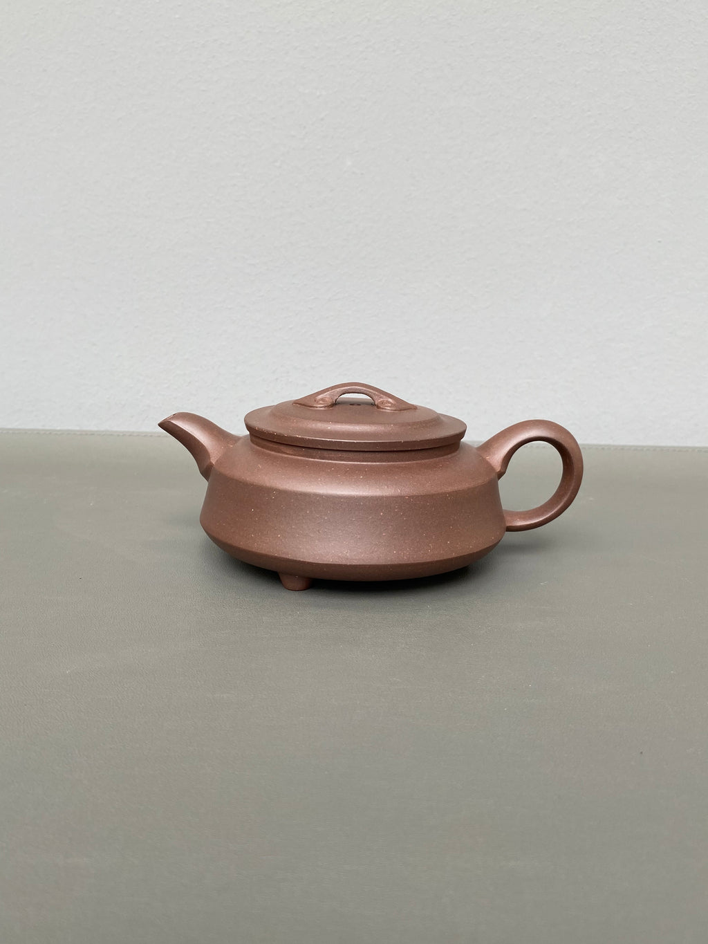 国匠臻藏🇨🇳葛军大师·原创紫砂重器《如意周盘套组》鼎级荣衔 业界标杆 原矿优质老紫泥·260cc