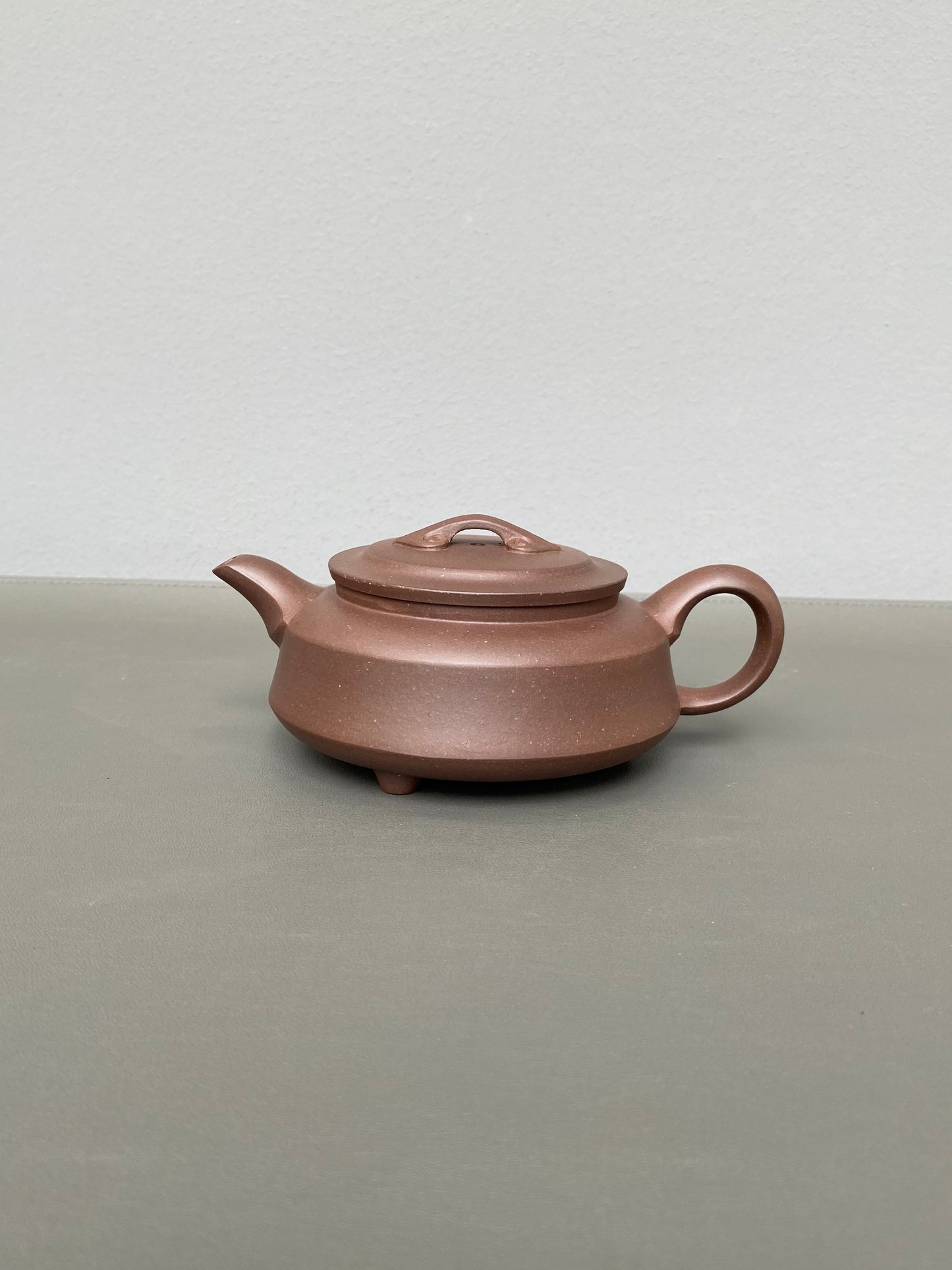 国匠臻藏🇨🇳葛军大师·原创紫砂重器《如意周盘套组》鼎级荣衔 业界标杆 原矿优质老紫泥·260cc