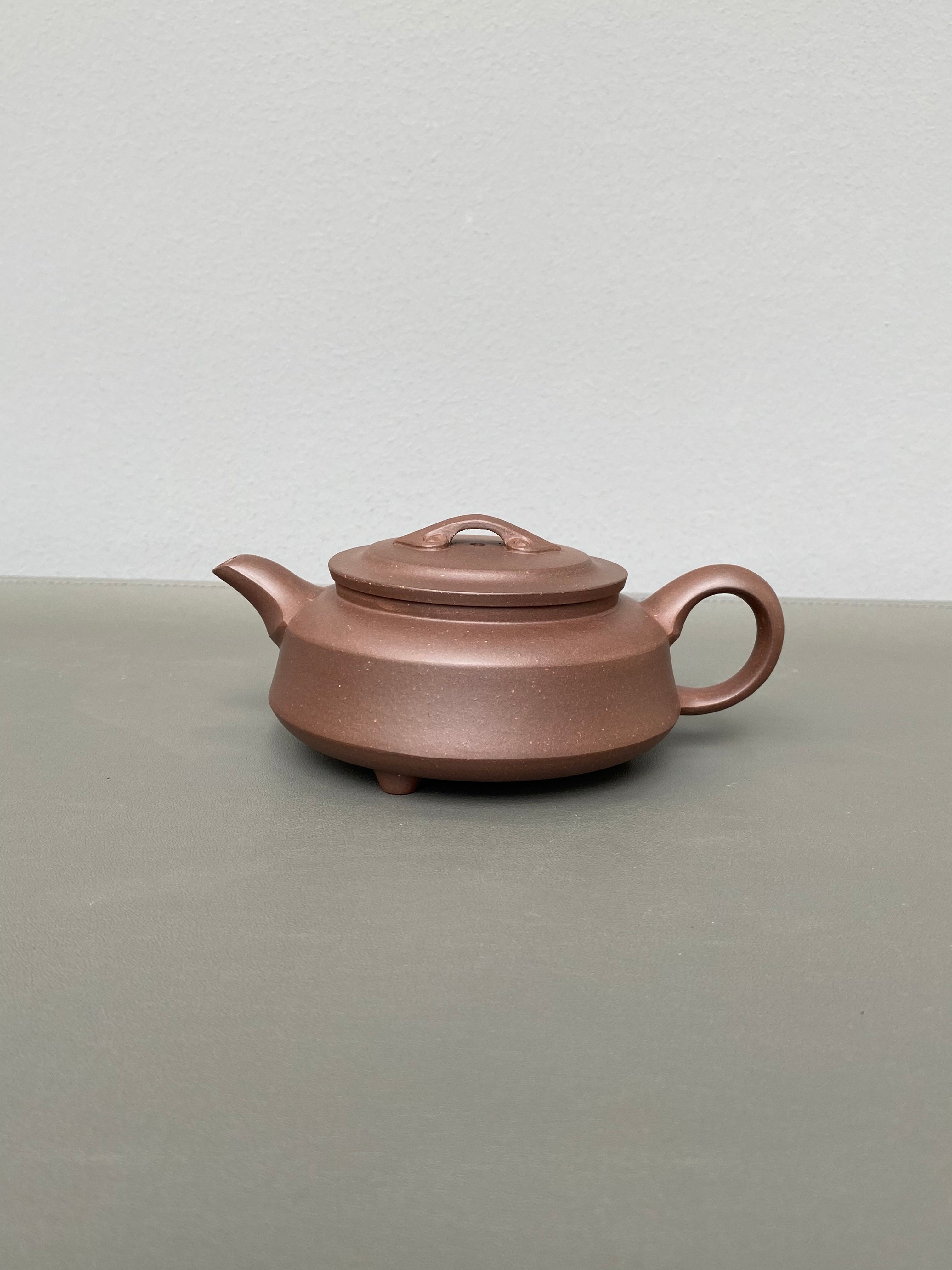 国匠臻藏🇨🇳葛军大师·原创紫砂重器《如意周盘套组》鼎级荣衔 业界标杆 原矿优质老紫泥·260cc