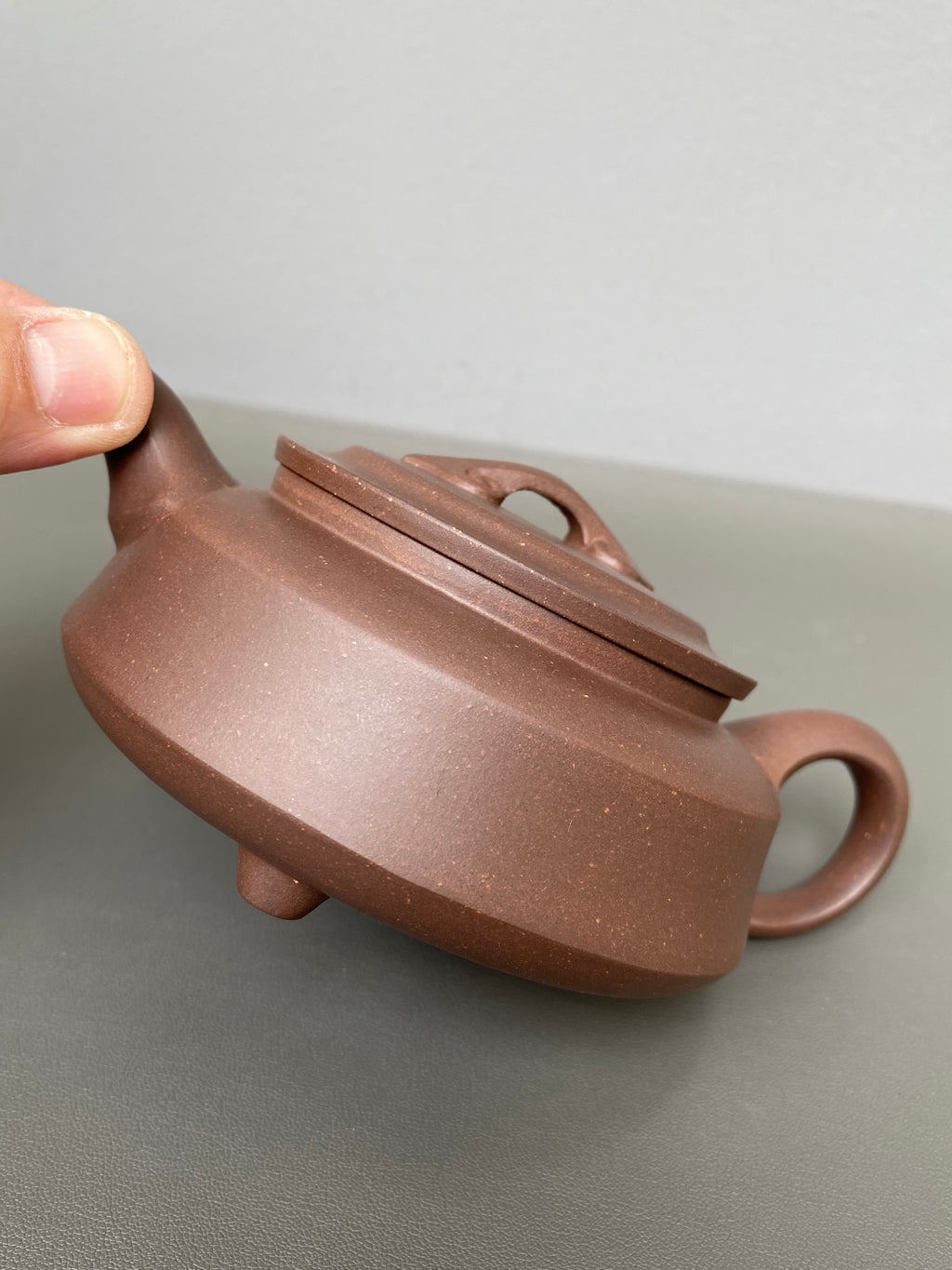 国匠臻藏🇨🇳葛军大师·原创紫砂重器《如意周盘套组》鼎级荣衔 业界标杆 原矿优质老紫泥·260cc