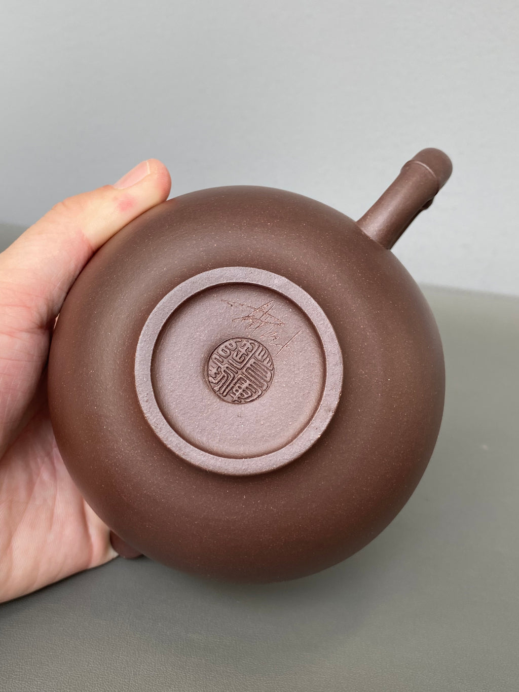 国匠臻藏🇨🇳葛军大师·原创紫砂重器《竹姿套组》鼎级荣衔 业界标杆 原矿优质老紫泥·380cc
