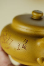 百年传承 紫砂世家｜大生壶第四代嫡传·范秀芳紫砂臻品《玉壁壶》原矿优质黄金段·360cc（入册代表作）