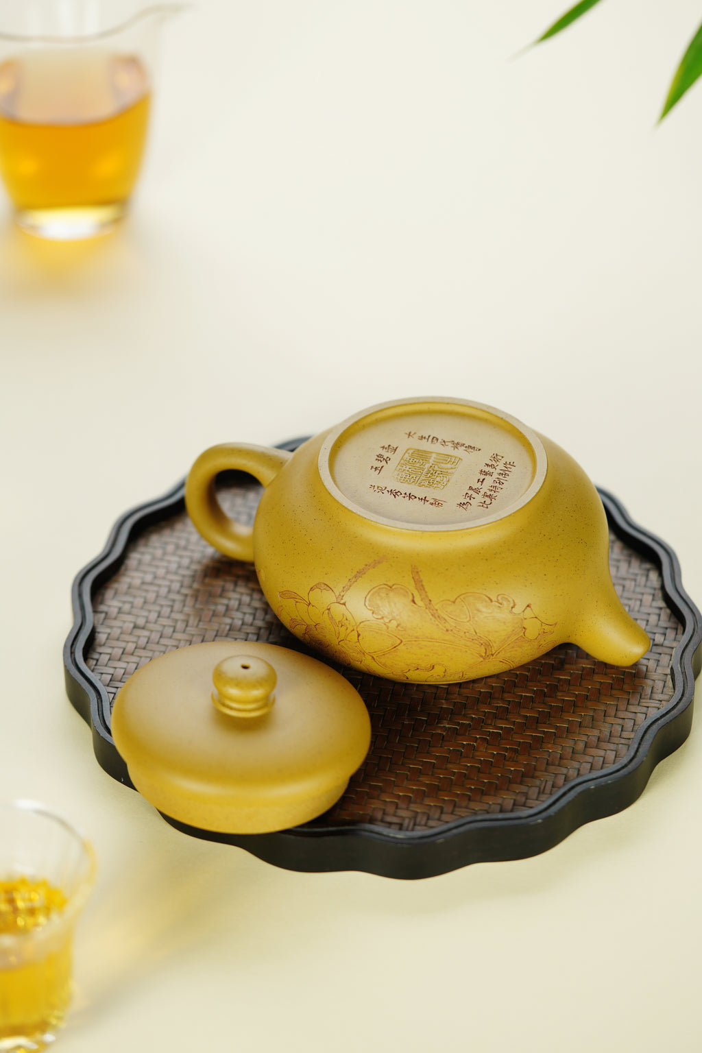 百年传承 紫砂世家｜大生壶第四代嫡传·范秀芳紫砂臻品《玉壁壶》原矿优质黄金段·360cc（入册代表作）
