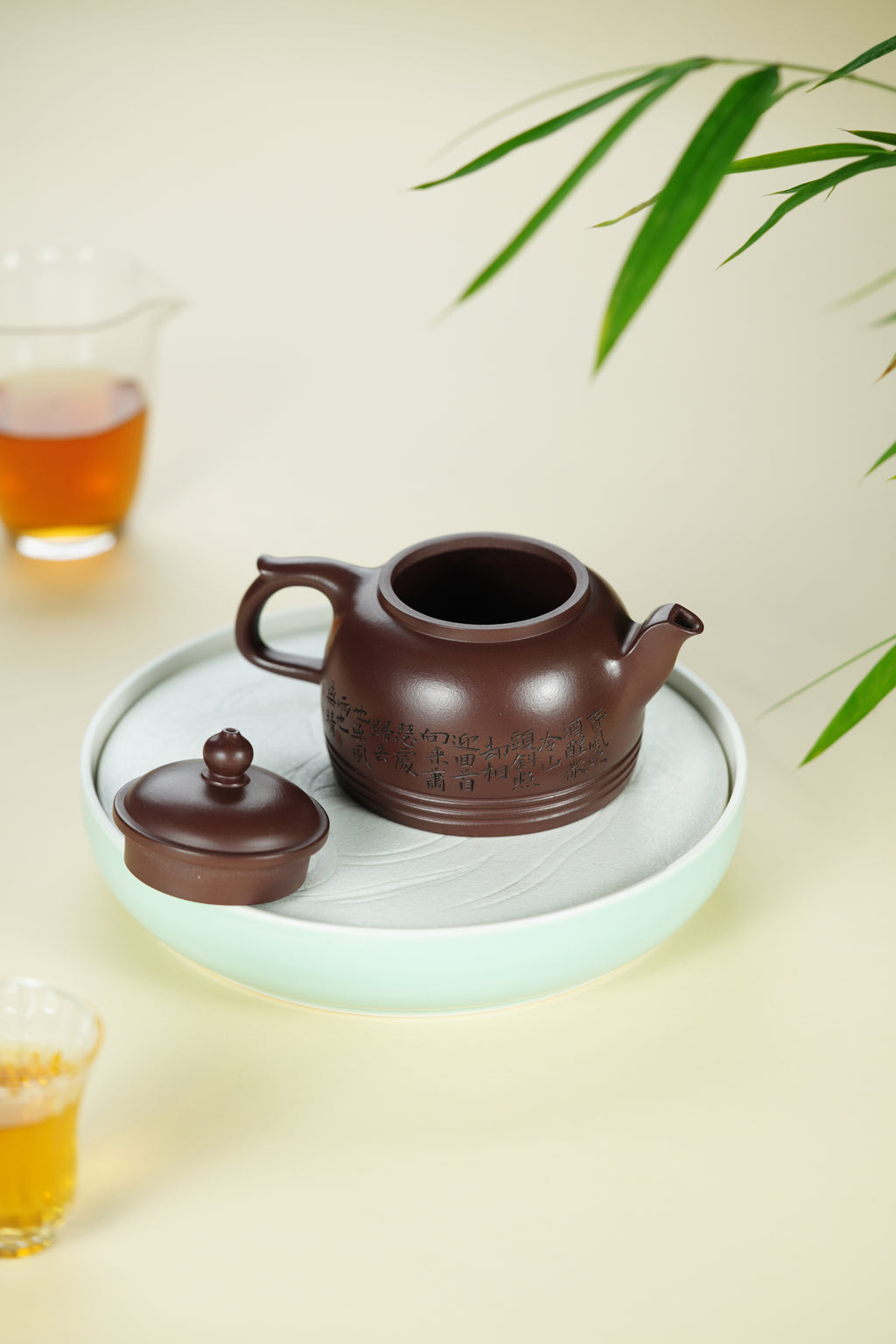 百年传承 紫砂世家｜大生壶第四代嫡传·范秀芳紫砂臻品《临波壶》原矿优质紫泥·300cc - ZishaTeapotChina