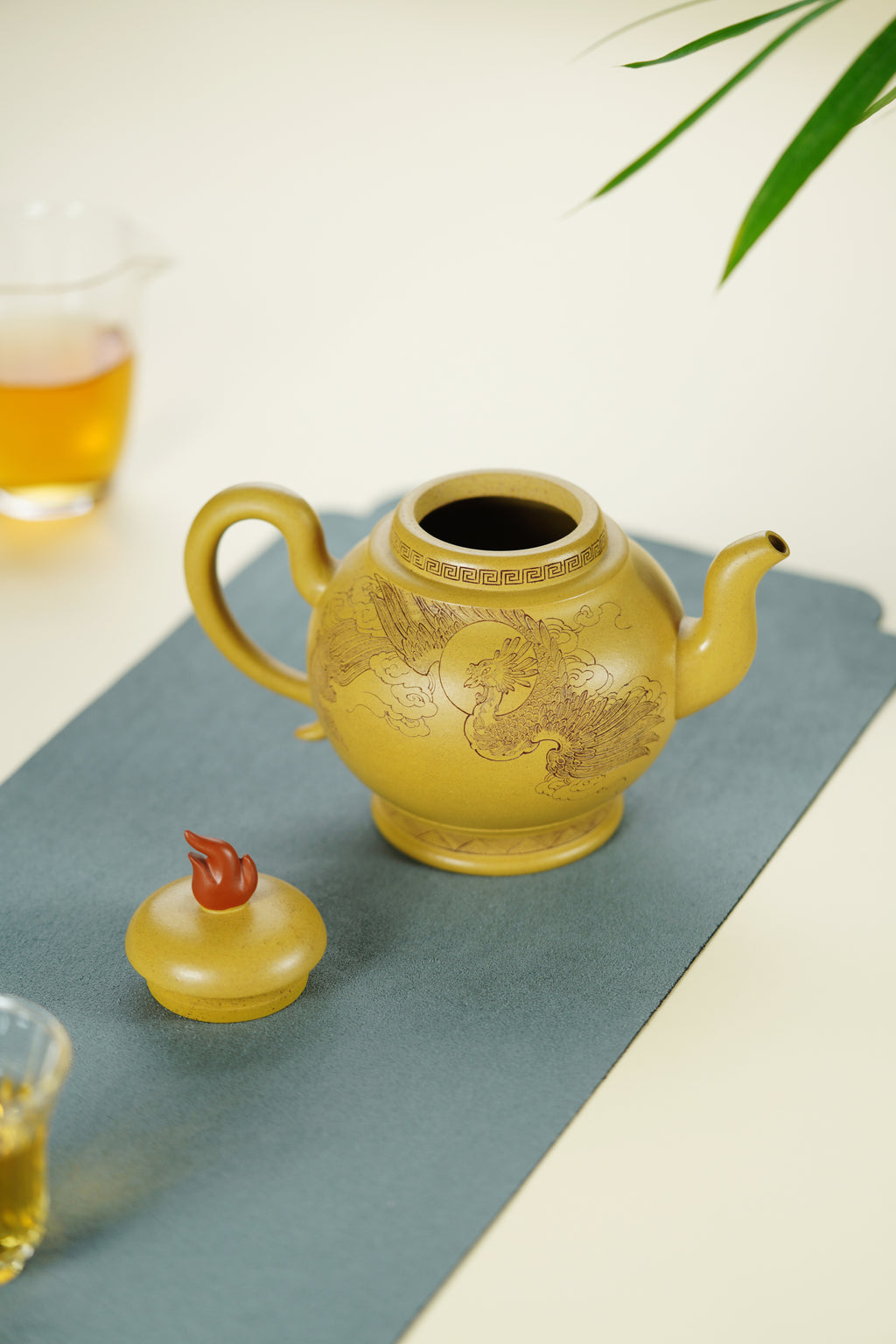 百年传承 紫砂世家｜大生壶第四代嫡传·范秀芳紫砂臻品《吉火壶》原矿优质黄金段·600cc