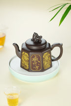 百年传承 紫砂世家｜大生壶第四代嫡传·范秀芳紫砂臻品《威震八方壶》原矿优质紫泥·700cc