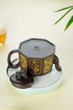 百年传承 紫砂世家｜大生壶第四代嫡传·范秀芳紫砂臻品《威震八方壶》原矿优质紫泥·700cc