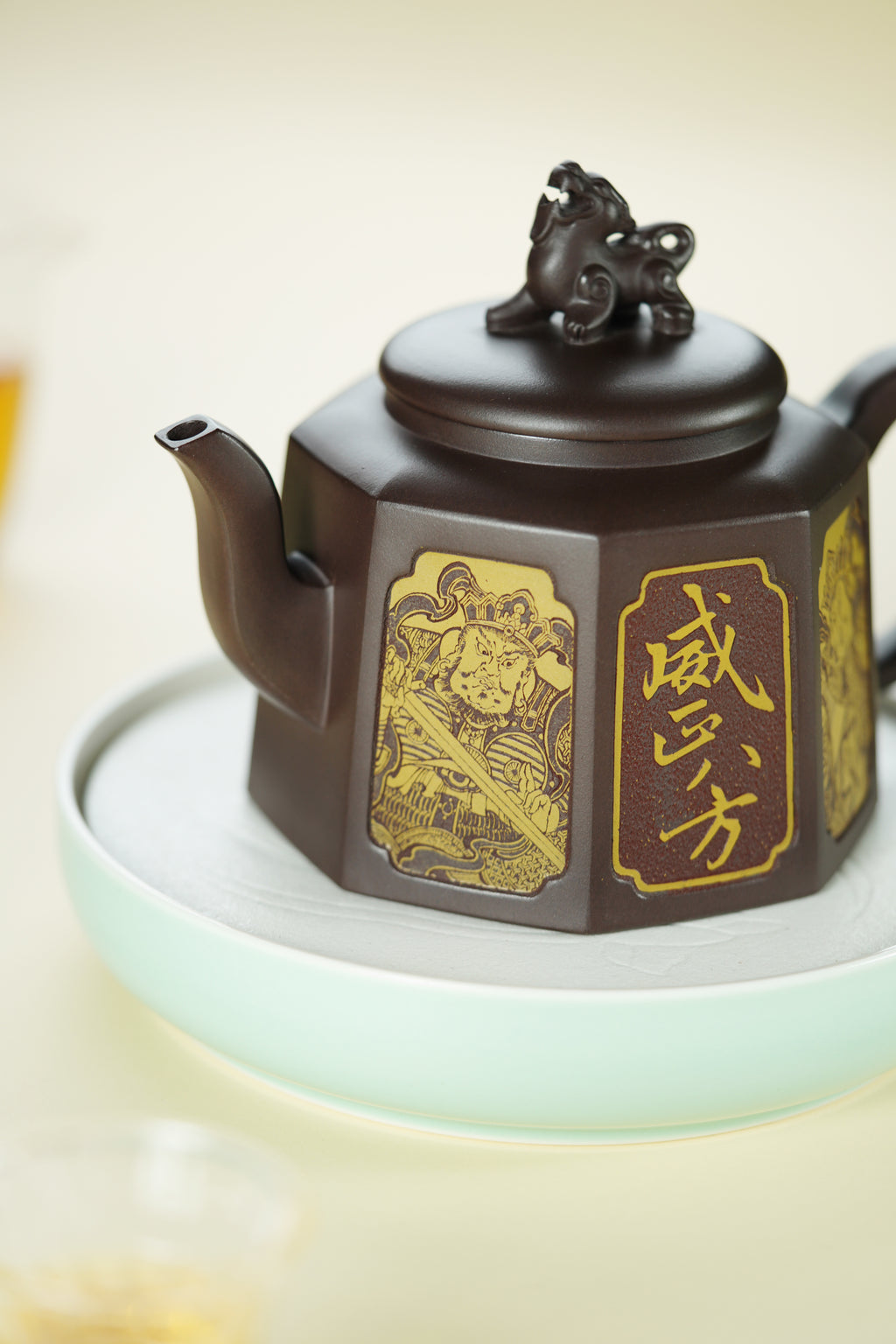 百年传承 紫砂世家｜大生壶第四代嫡传·范秀芳紫砂臻品《威震八方壶》原矿优质紫泥·700cc