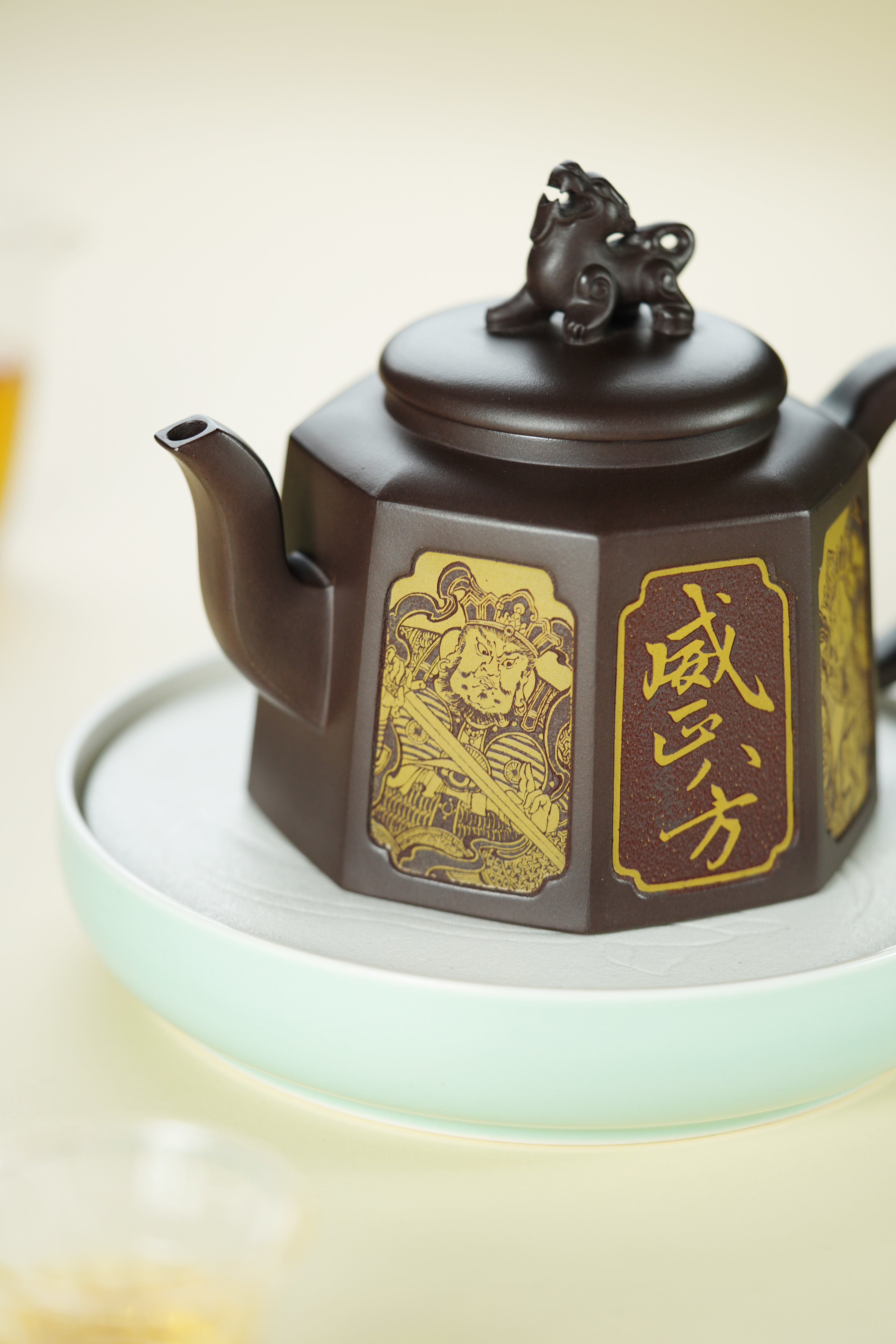 百年传承 紫砂世家｜大生壶第四代嫡传·范秀芳紫砂臻品《威震八方壶》原矿优质紫泥·700cc