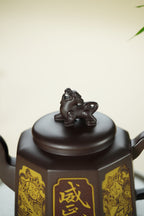 百年传承 紫砂世家｜大生壶第四代嫡传·范秀芳紫砂臻品《威震八方壶》原矿优质紫泥·700cc