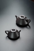 【清雅佳品】紫砂九隽·喻小芳高徒·正高级工艺美术师·沈更轶全手工制《子冶石瓢》原矿优质天清泥·小180cc·大280cc