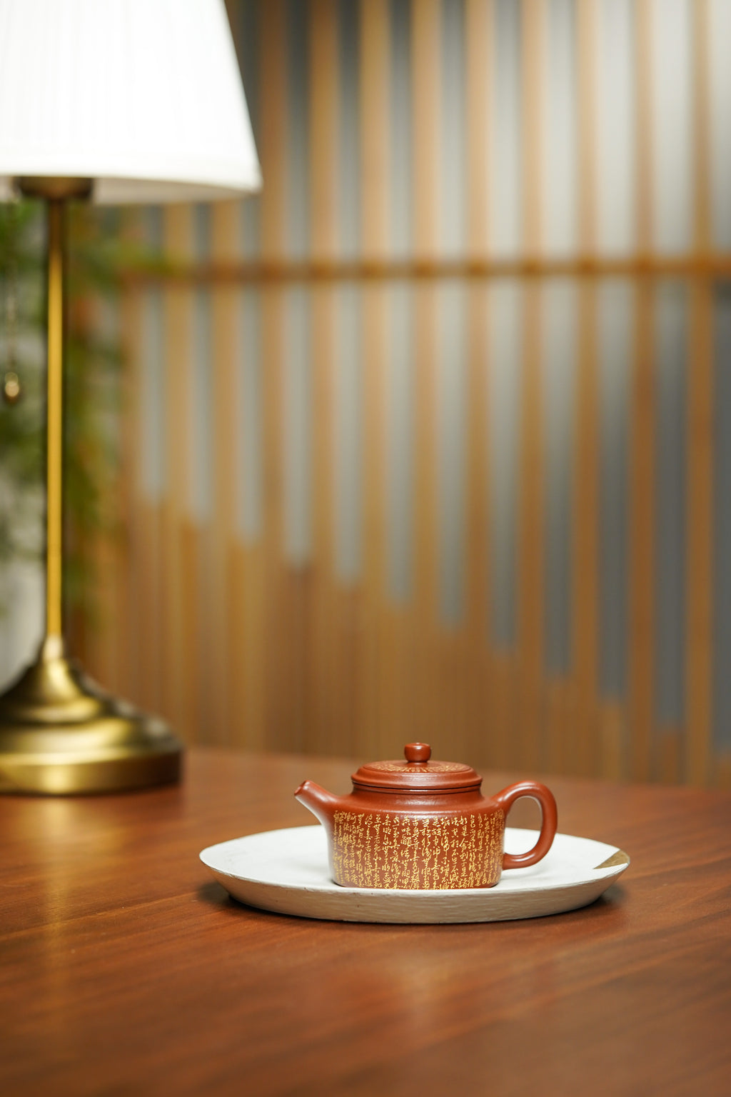 郑求标大师｜三心经至尊禅意臻品【德钟壶】原矿优质朱泥·130cc