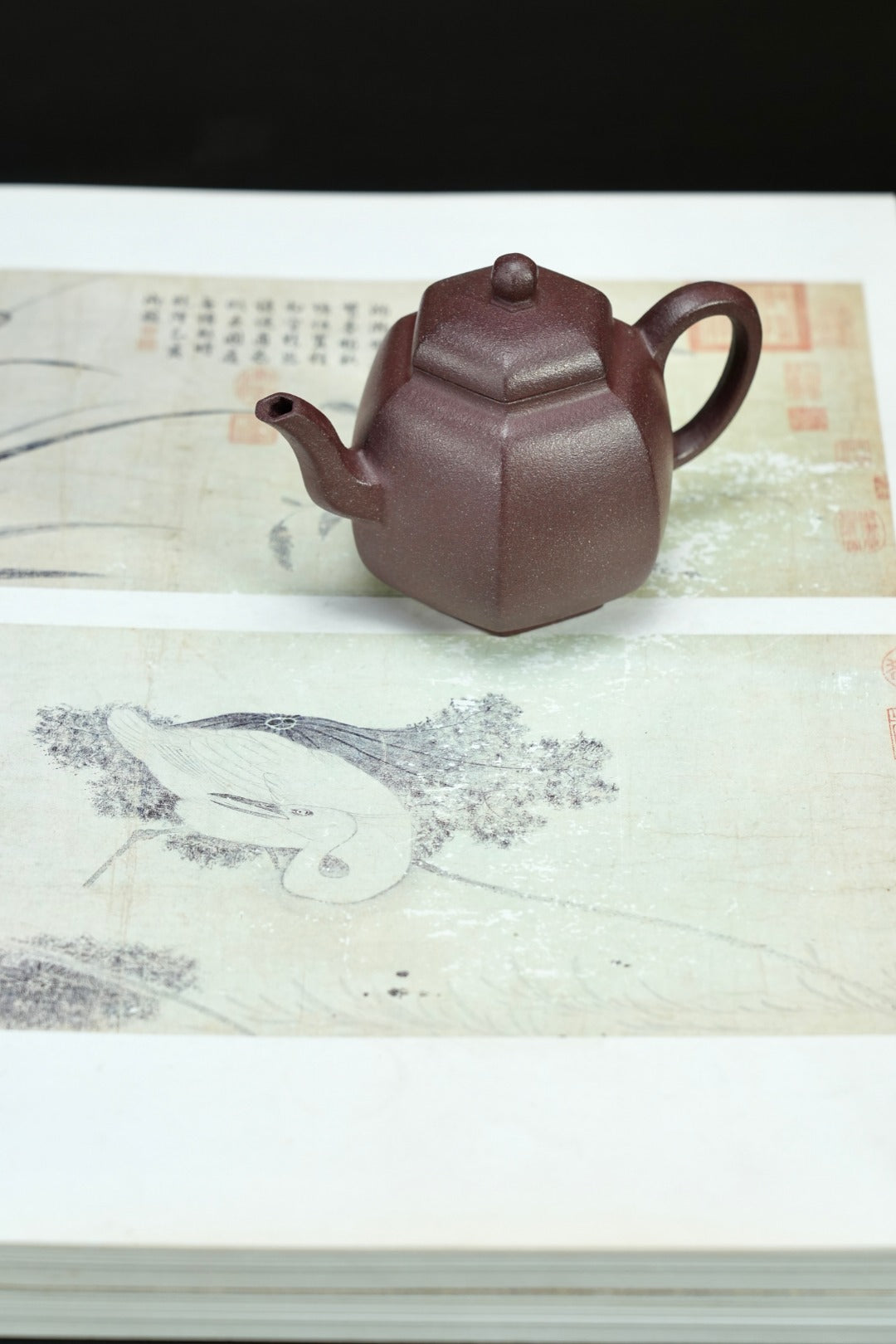 耿浩方器 礼藏双绝｜紫砂界80后方器巨匠巅峰臻品《六方匏尊壶》原矿优质桂花金砂·180cc