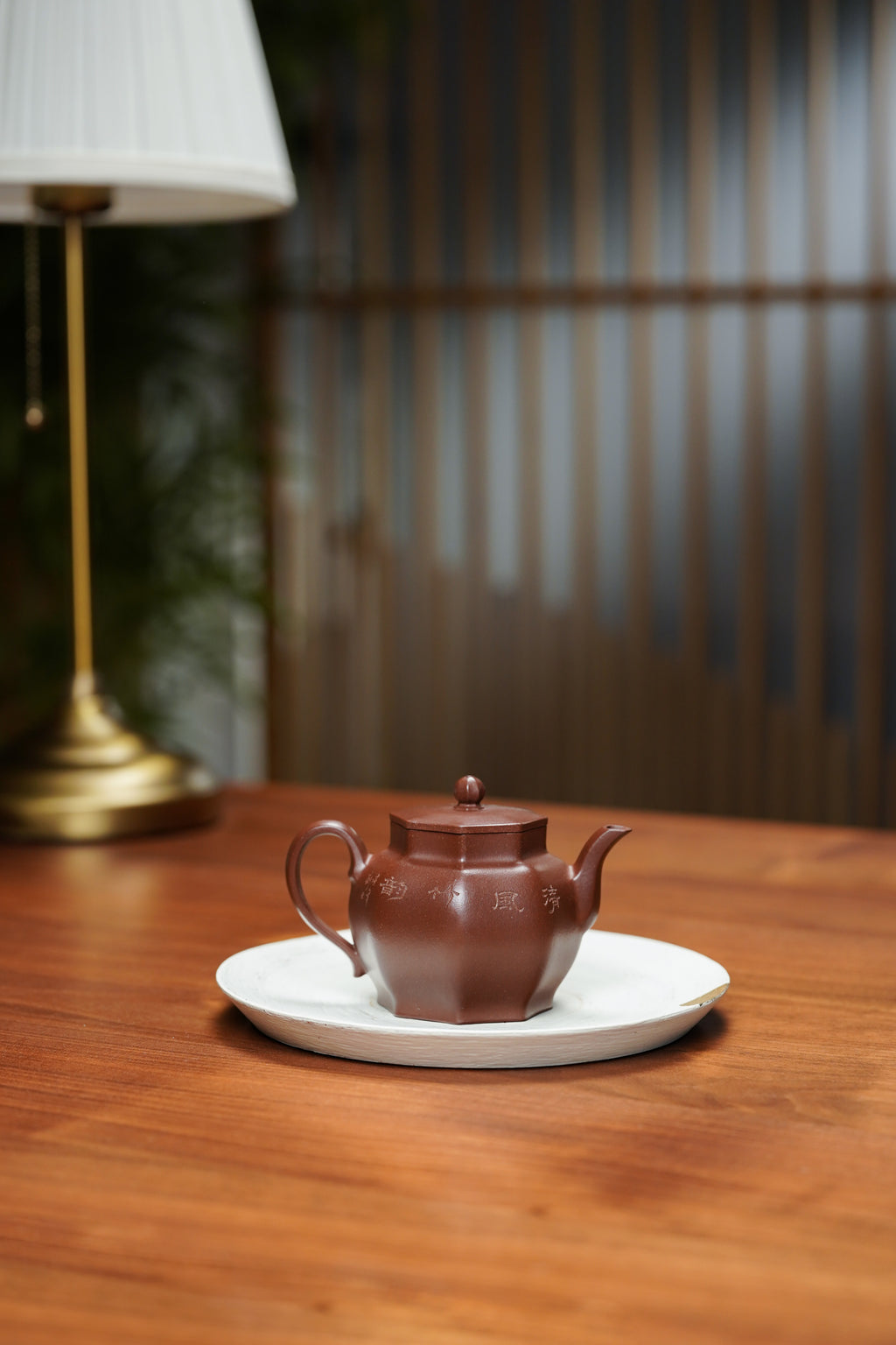耿浩方器 礼藏双绝｜紫砂界80后方器巨匠巅峰臻品《八銮壶》藏值无量原矿优质羊角山紫泥·200cc