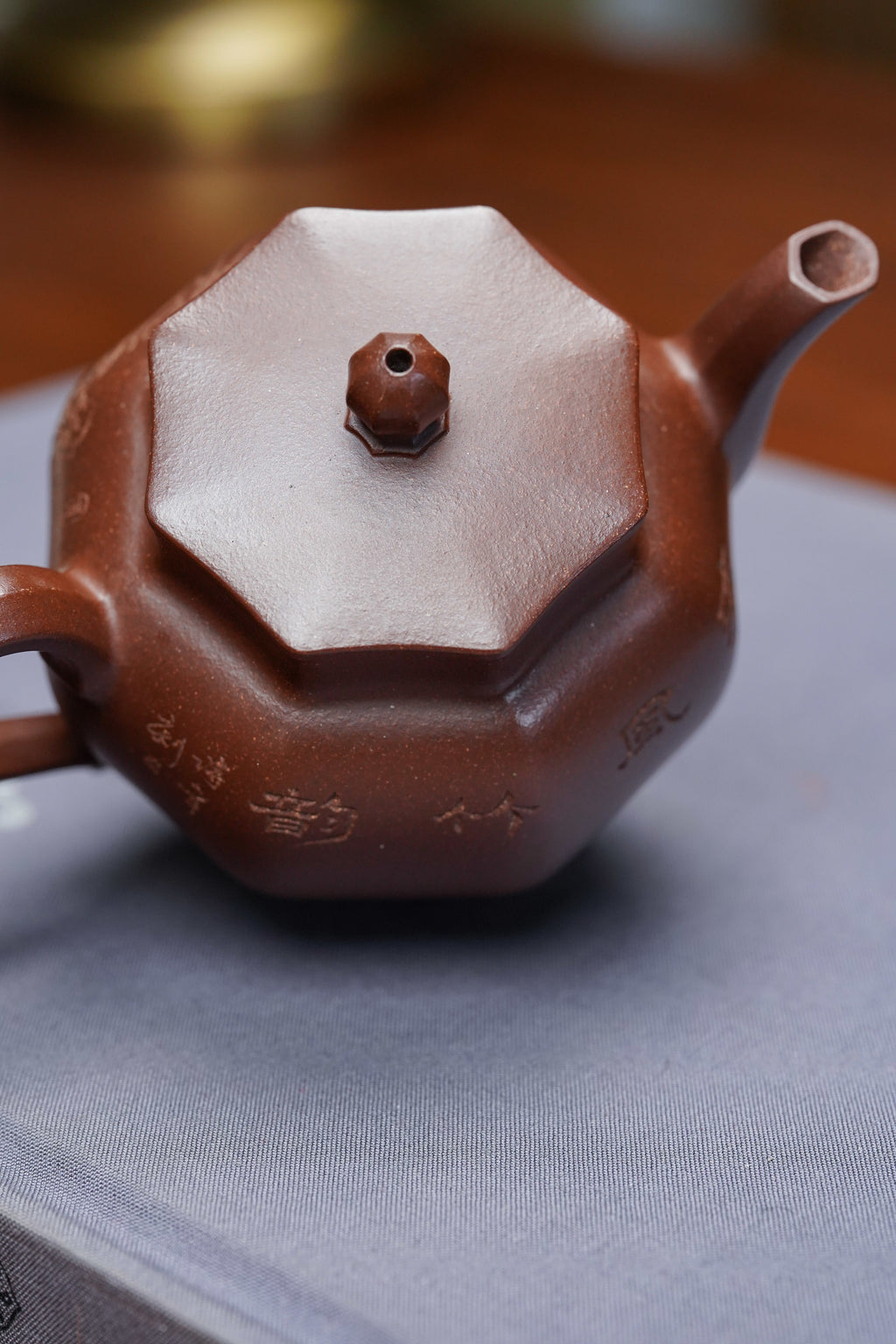 耿浩方器 礼藏双绝｜紫砂界80后方器巨匠巅峰臻品《八銮壶》藏值无量原矿优质羊角山紫泥·200cc