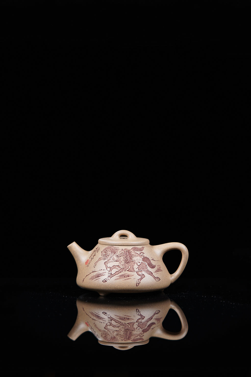 中华神刀·刻绘巅峰｜杨喜雨大师顶流臻品《石瓢壶》原矿优质段泥·260cc