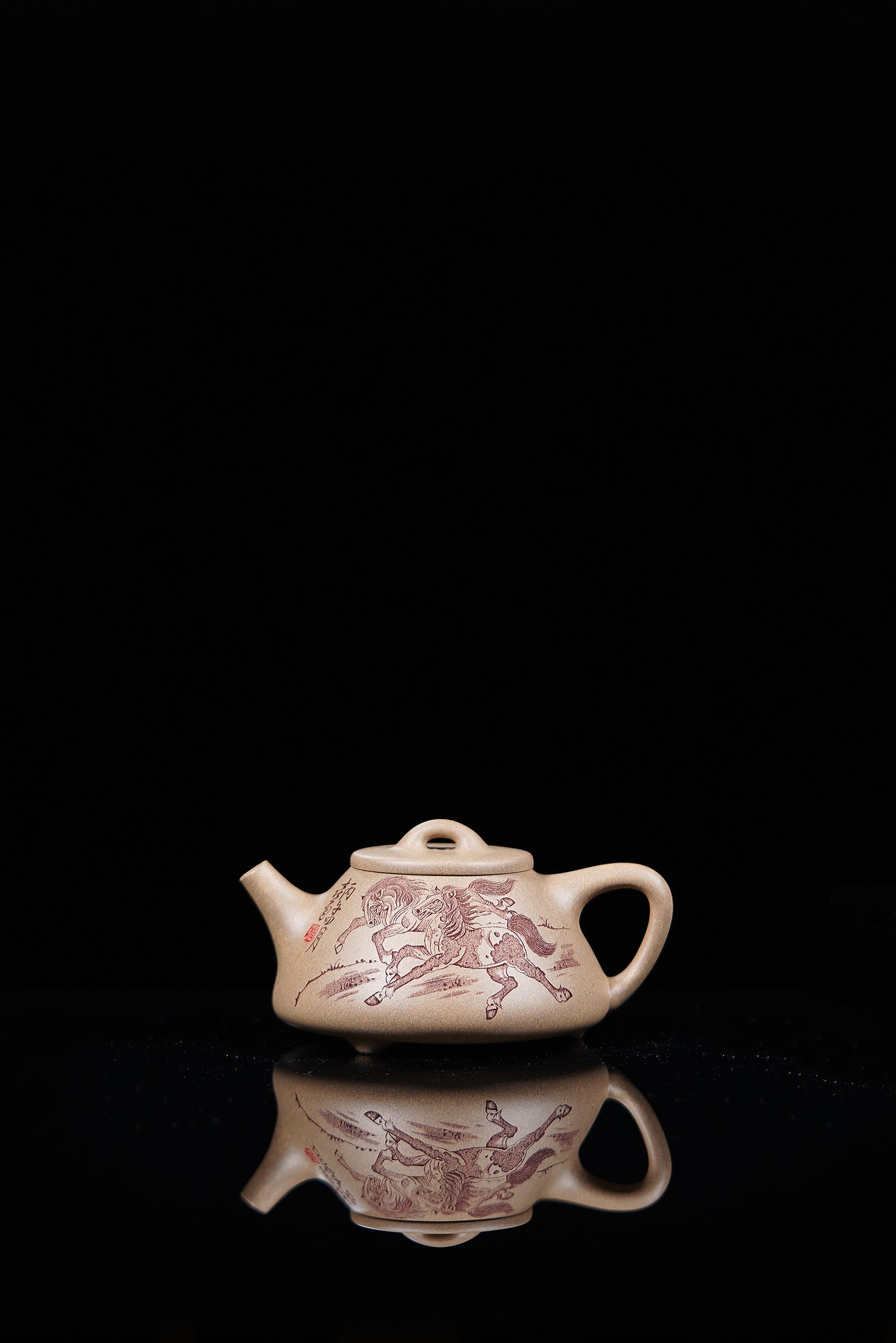中华神刀·刻绘巅峰｜杨喜雨大师顶流臻品《石瓢壶》原矿优质段泥·260cc