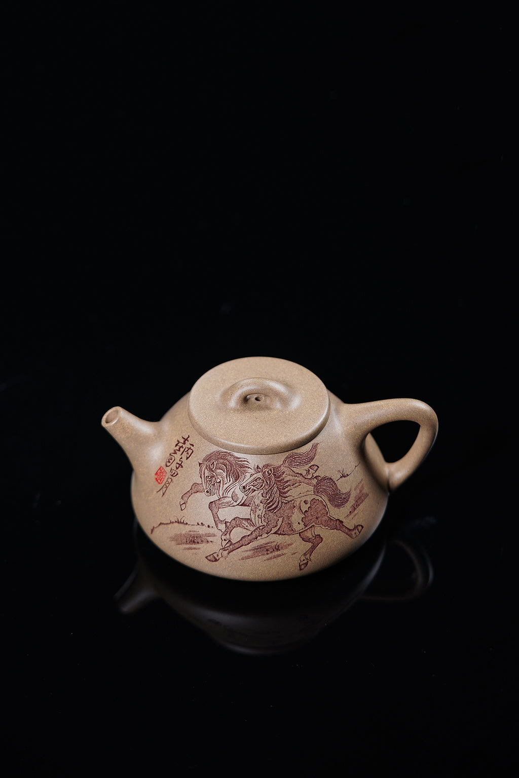中华神刀·刻绘巅峰｜杨喜雨大师顶流臻品《石瓢壶》原矿优质段泥·260cc