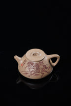 中华神刀·刻绘巅峰｜杨喜雨大师顶流臻品《石瓢壶》原矿优质段泥·260cc