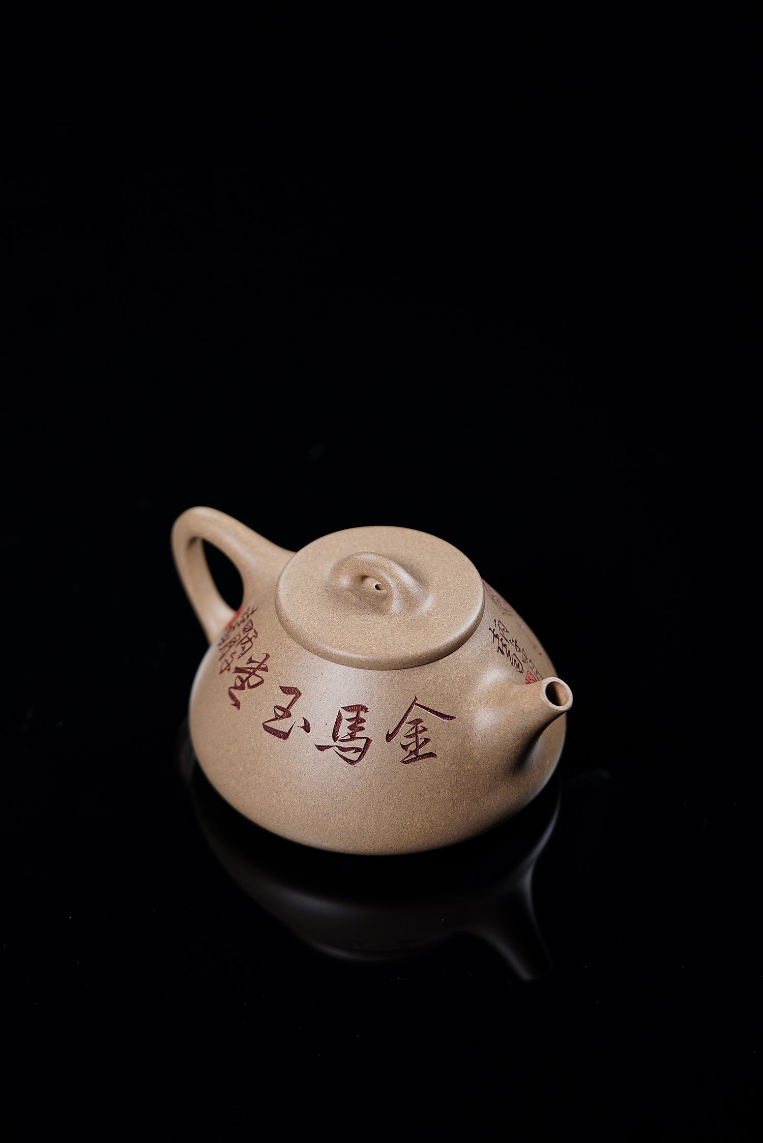 中华神刀·刻绘巅峰｜杨喜雨大师顶流臻品《石瓢壶》原矿优质段泥·260cc