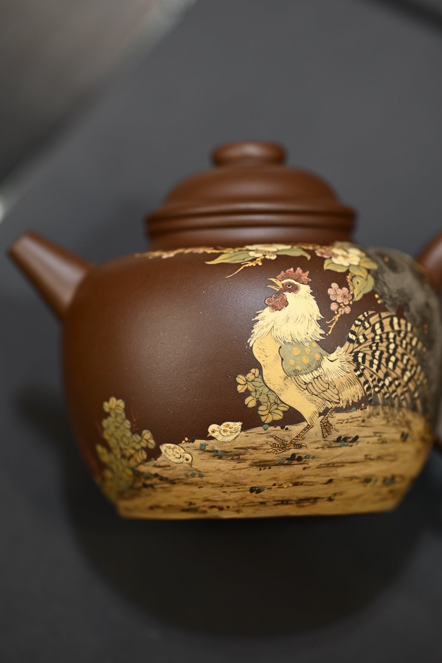 大彬圈钮·全手工 容量300cc/极品紫泥