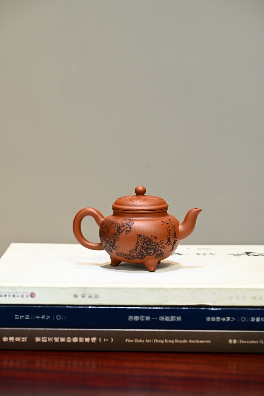 大彬如意·全手工/容量200cc/小煤窑朱泥